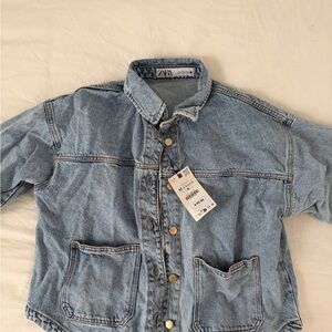 Zara Classic Blue Denim Jacket